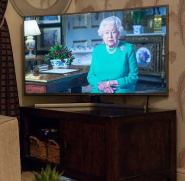 The Queen on TV